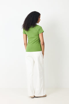 Agnes Tee - Tulip Green