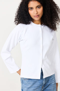 Carla Cardigan - White