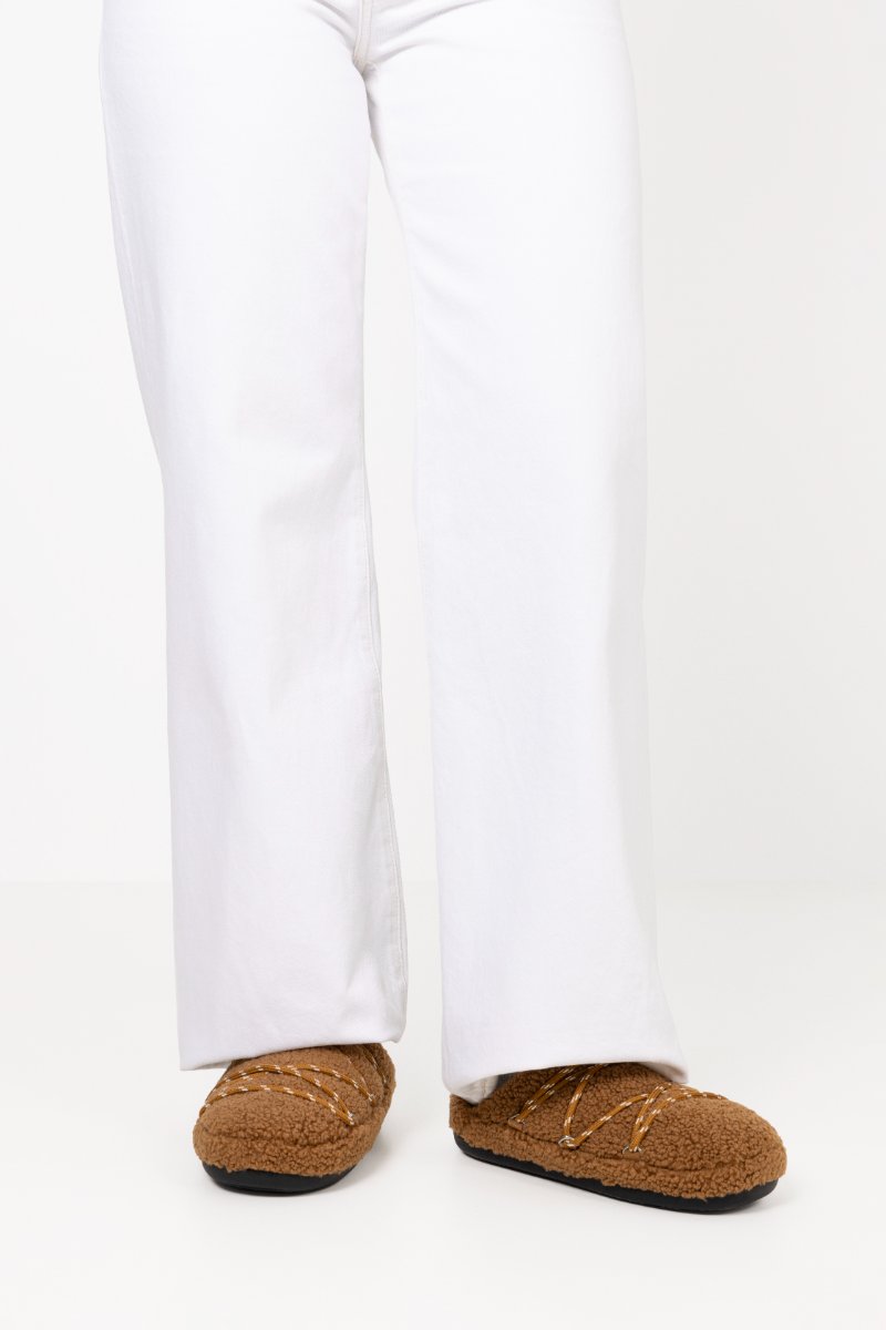 Mb Teddy Slipper - Cognac