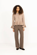 Maren Chunky Cardigan - Hazel Beige