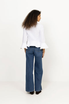 Maren Linen Jacket - White