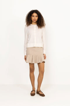 Ginger Skirt - Beige Melange