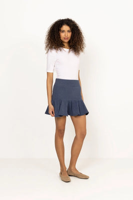 Ginger Skirt - Denim Blue