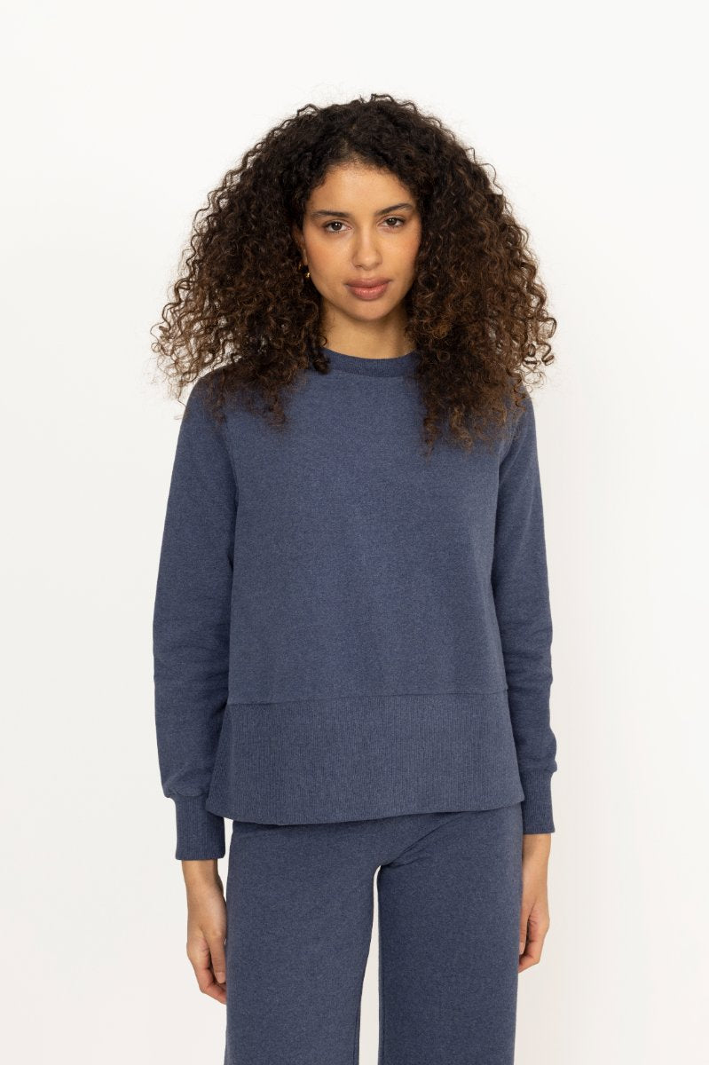 Sadie Sweater - Denim Blue