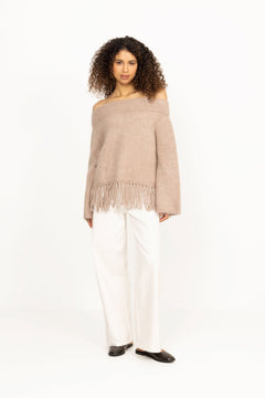 Gine Chunky Sweater - Hazel Beige