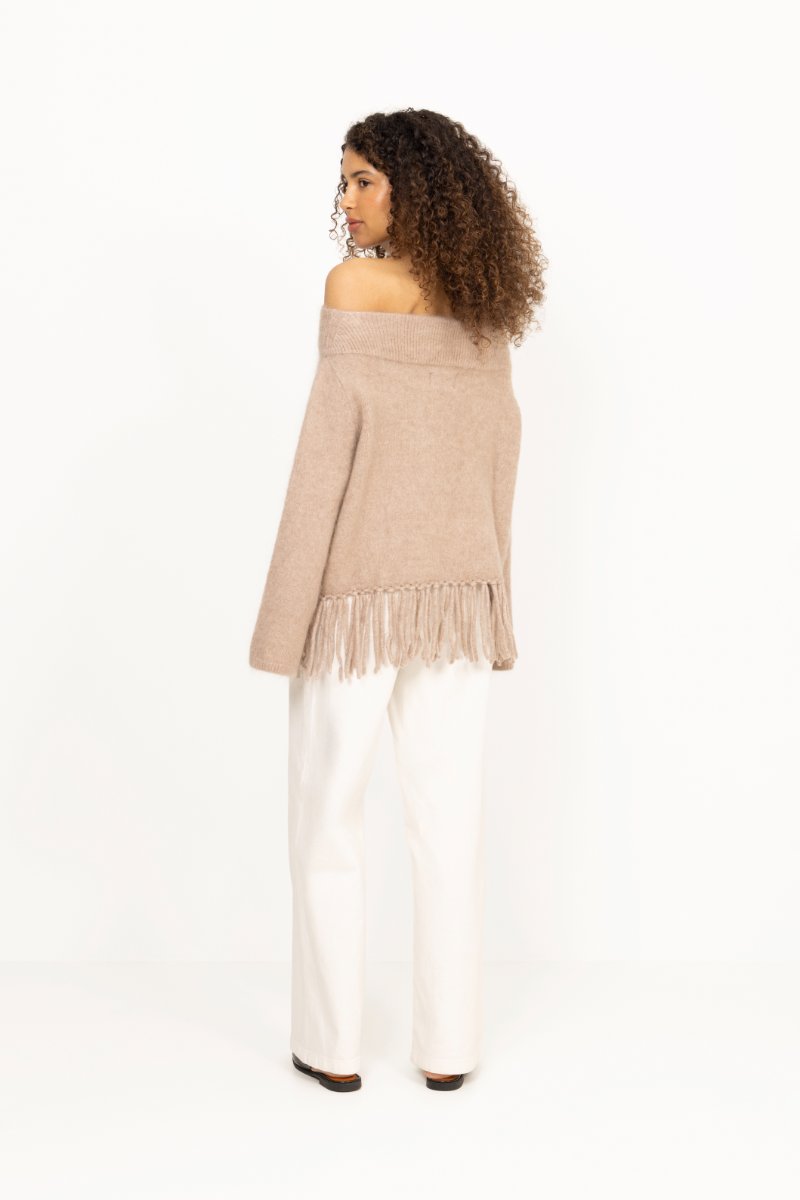 Gine Chunky Sweater - Hazel Beige