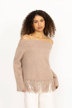 Gine Chunky Sweater - Hazel Beige
