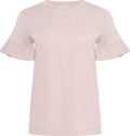 Lara Linen Tee - Sand