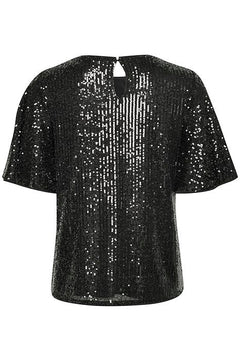 BarbaraIW Boxy Top - Black
