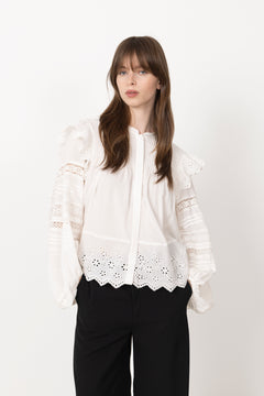 Lita Blouse - White