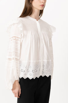 Lita Blouse - White
