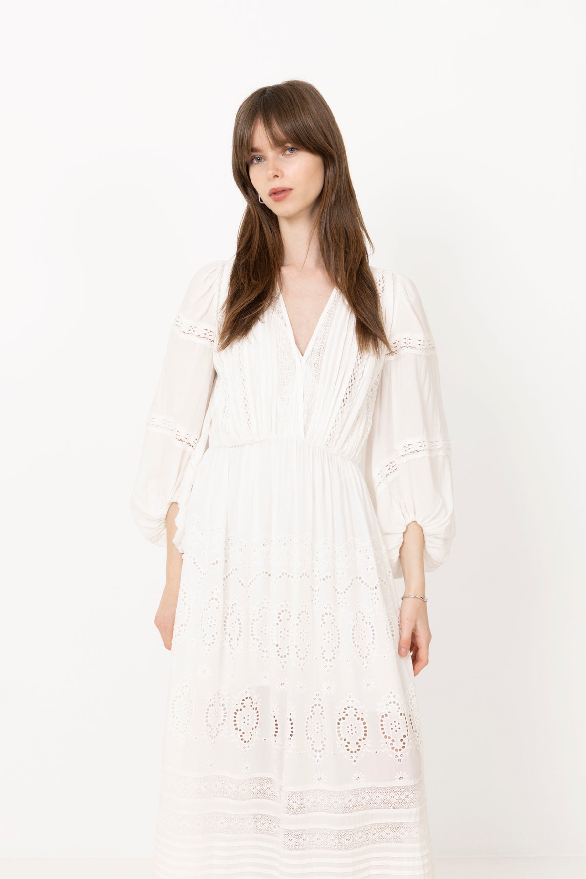 Lita Maxi Dress - White