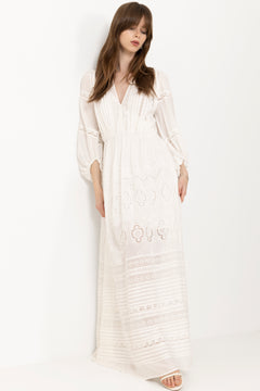 Lita Maxi Dress - White