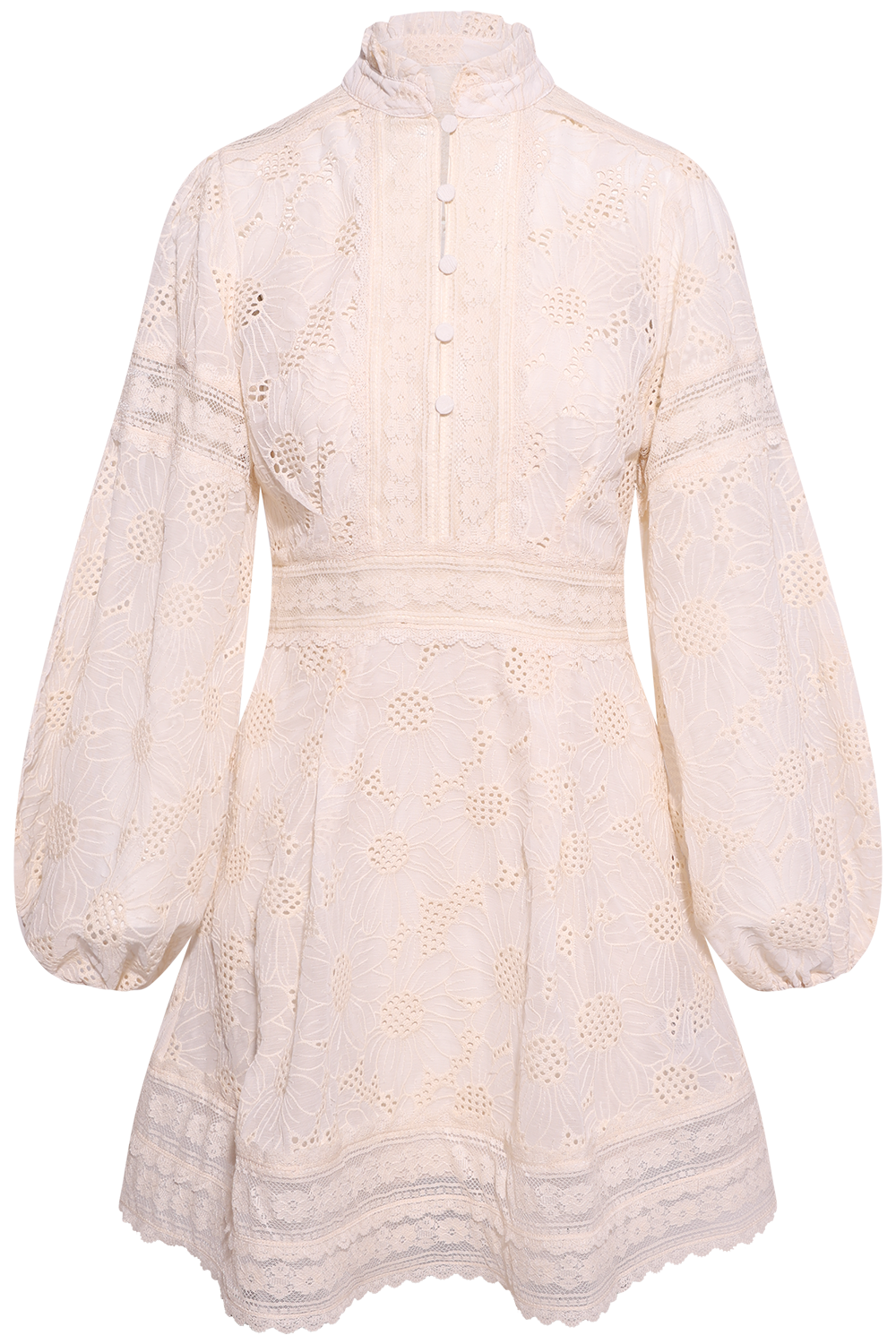 Aliah Daisy Dress - Cream