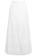 Lita Maxi Skirt - White