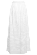 Lita Maxi Skirt - White