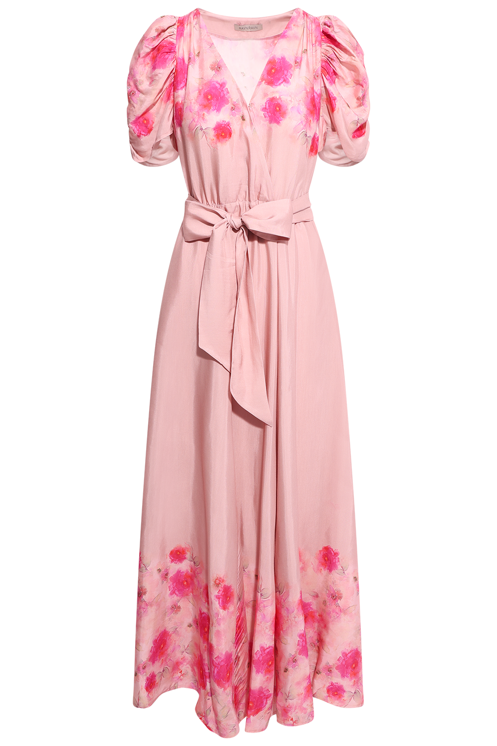 Emma Peonies Dress - Vintage Peonies Rose