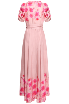 Emma Peonies Dress - Vintage Peonies Rose