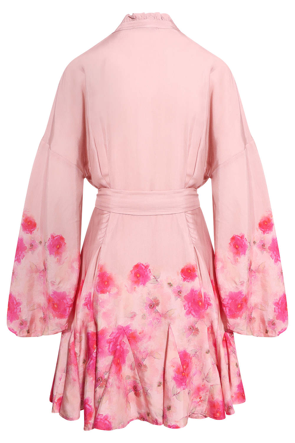 Aliah Peonies Dress - Vintage Peonies Rose