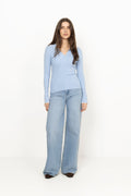 Alyssa Blouse - Light Blue