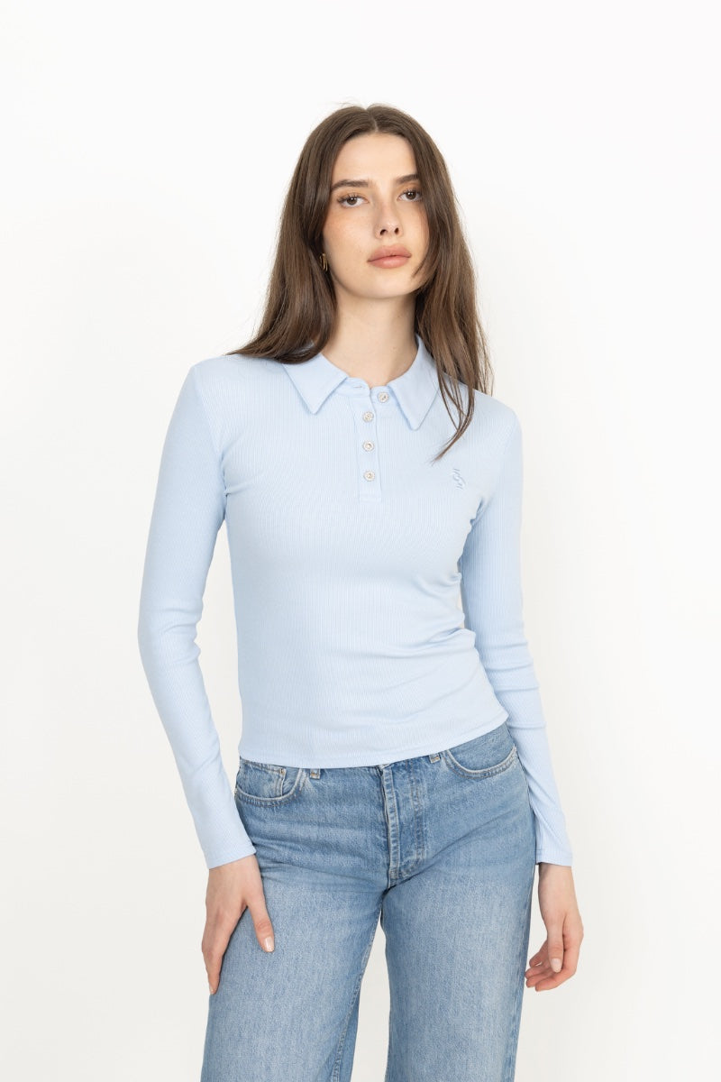 Ivone Blouse - Light Blue