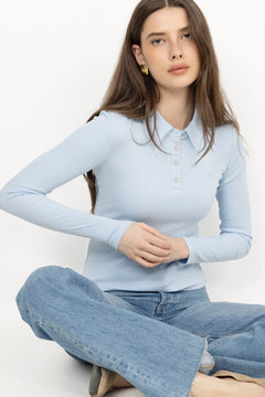 Ivone Blouse - Light Blue