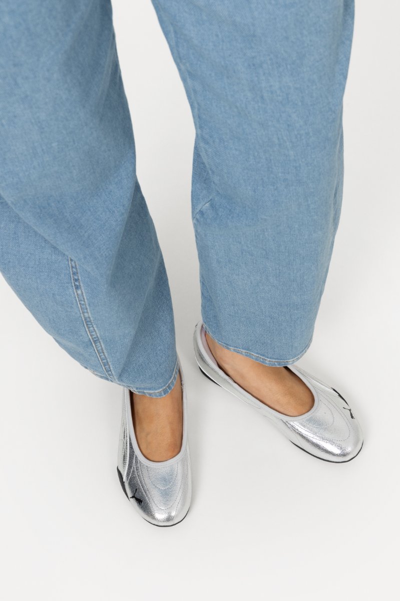 Puma Catch Soleil Ballerina Metallic Whisper - Puma Silver-Puma Black