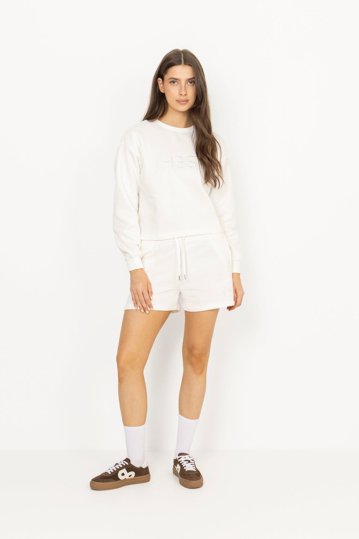 Gabriela Sweatshirt - White Alyssum