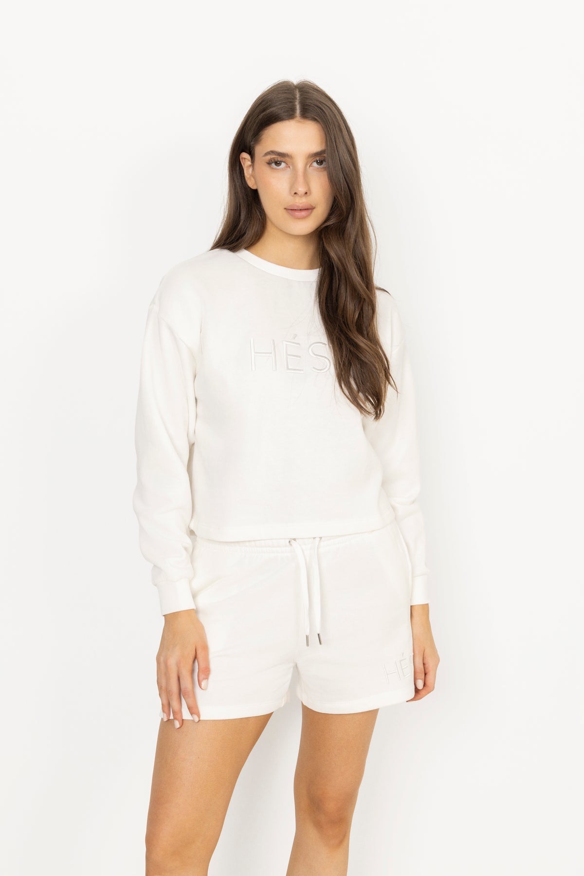 Gabriela Sweatshirt - White Alyssum