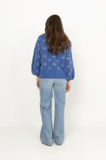 Fam Short Sweater - Blue Yonder