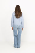 Pernille Short Cardigan - Skyway