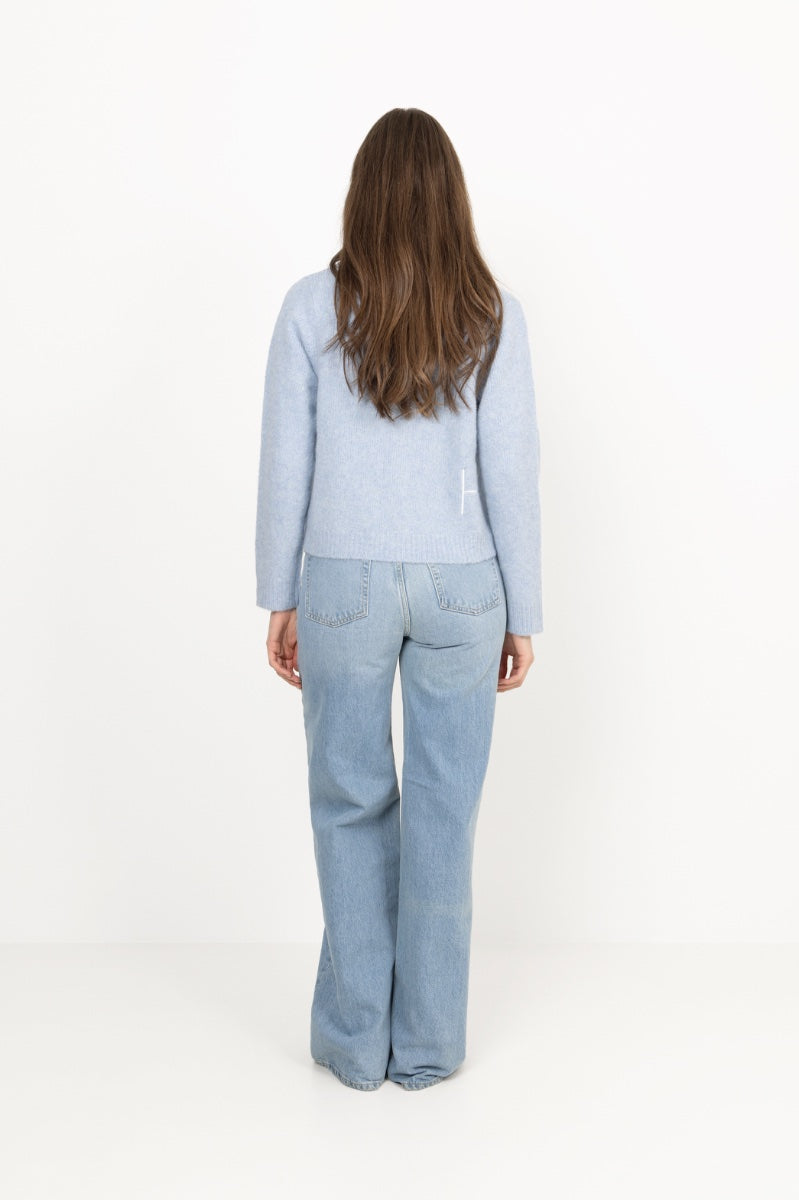 Pernille Short Cardigan - Skyway