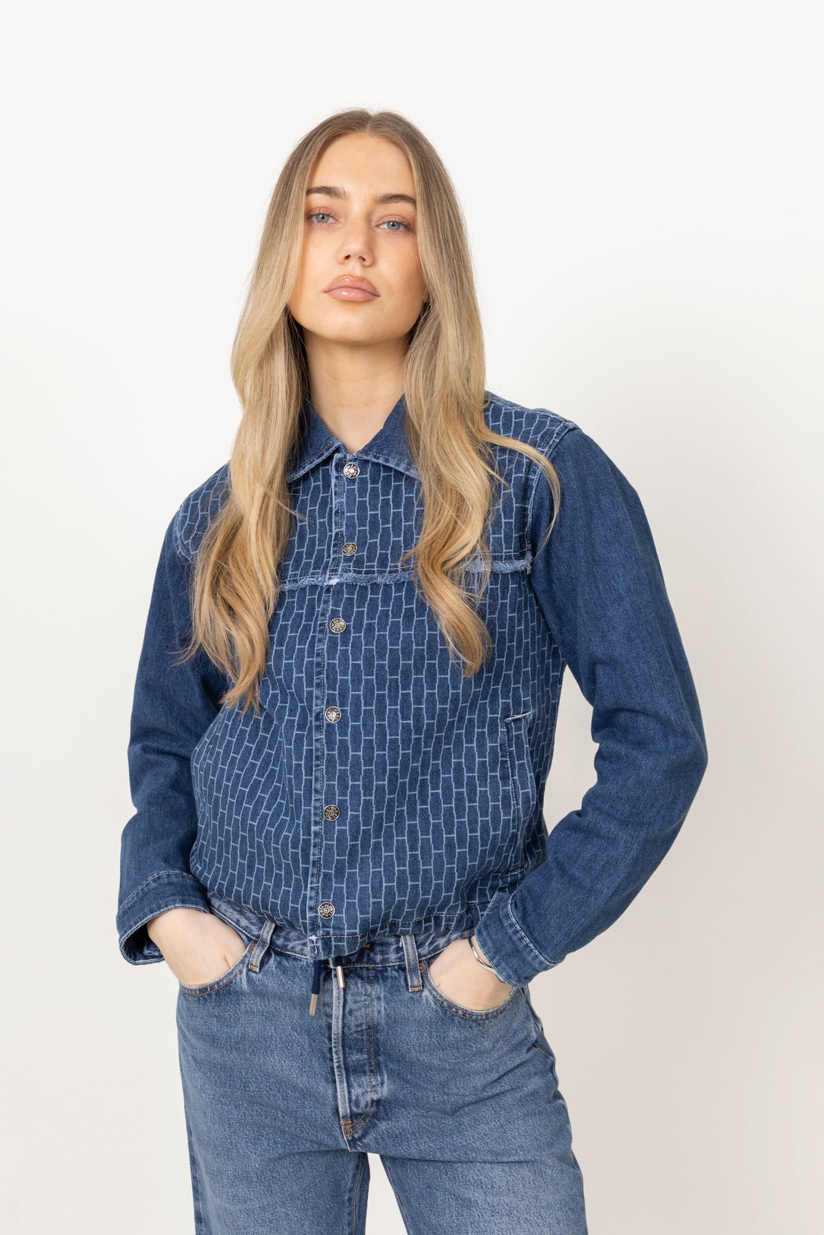 Dharma Jacket - Light Wash Blue Denim