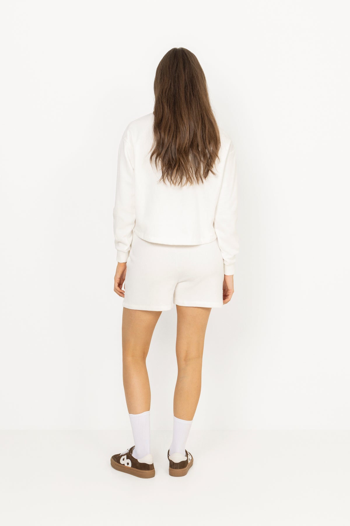 Gabriela Shorts - White Alyssum