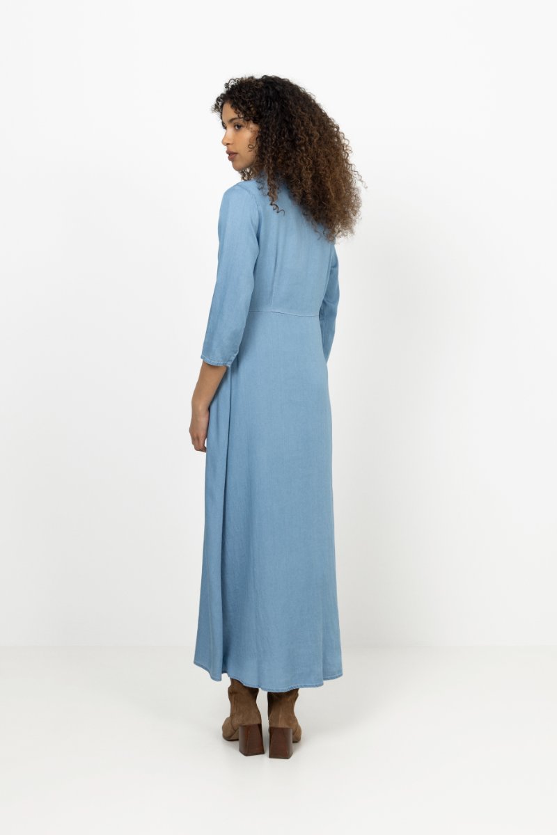 Yassavanna 3/4 Long Chambray Dress - Ex - Skyway