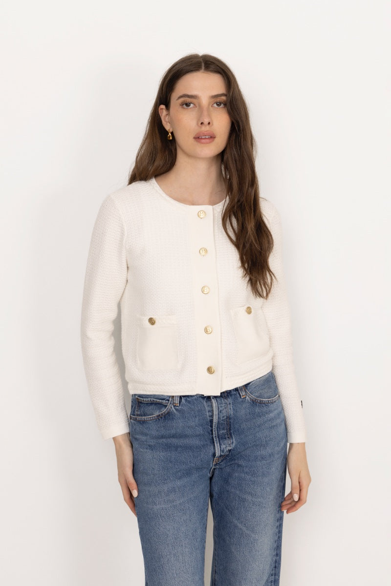 Estelle Cardigan - Ecru