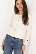 Estelle Cardigan - Ecru