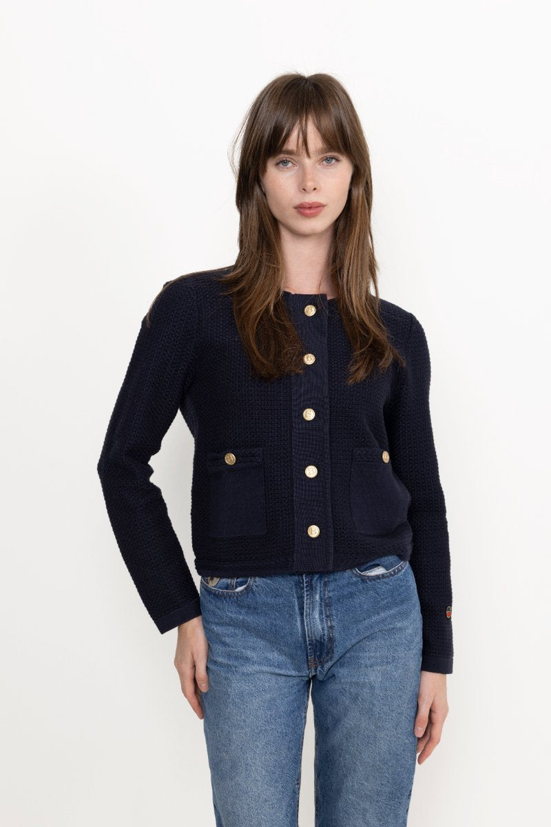 Estelle Cardigan - Marine