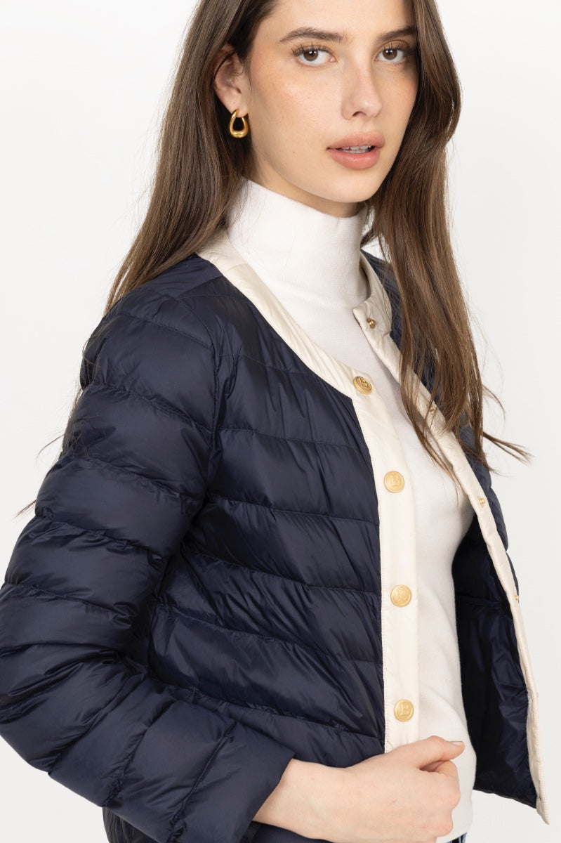 Indiana Down Jacket - Marine/Silver Birch