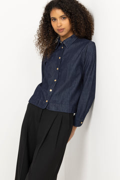 Poppy Denim Shirt - Denim