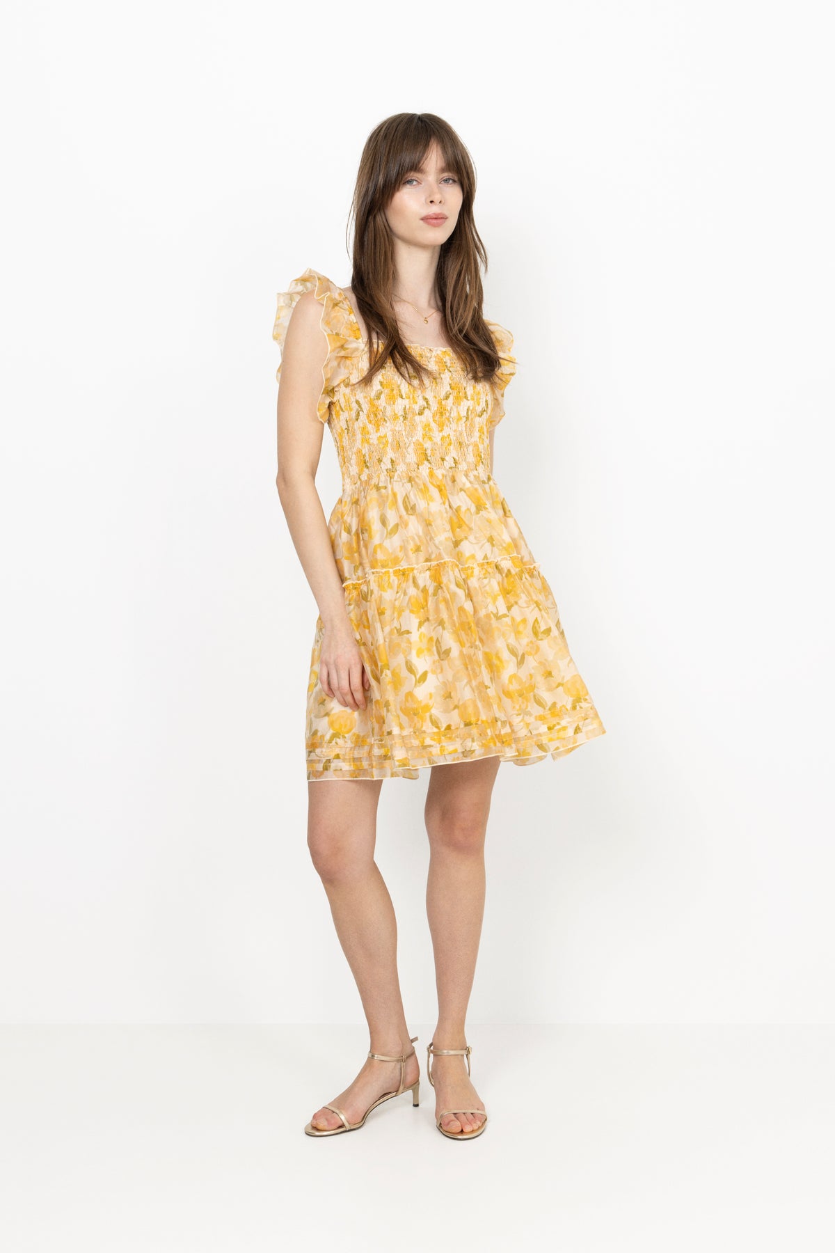 Polly Mini Dress - Sunlit