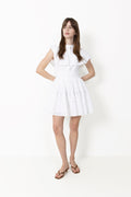 Mary Mini Dress - White