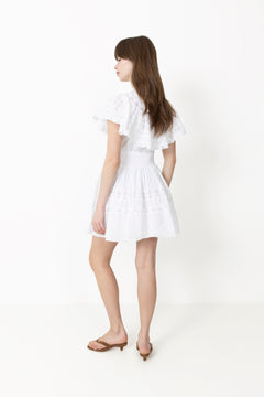 Mary Mini Dress - White
