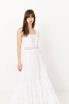 Rosa Maxi Dress - White