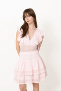 Maya Mini Dress - Light Pink