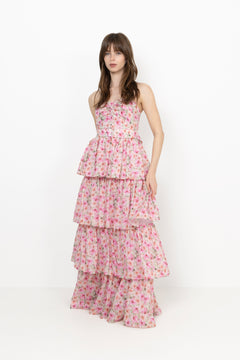 Alaya Maxi Dress - Garden Serenade