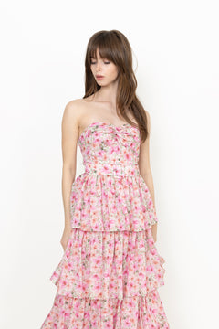 Alaya Maxi Dress - Garden Serenade