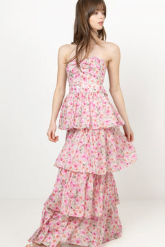 Alaya Maxi Dress - Garden Serenade
