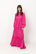 Violetta Maxi Dress - Hot Pink