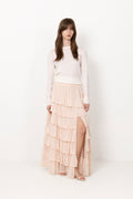 Bettina Maxi Skirt - Light Pink